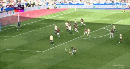 绝杀！威尔逊小禁区推射破门，西汉姆联2-1埃弗顿